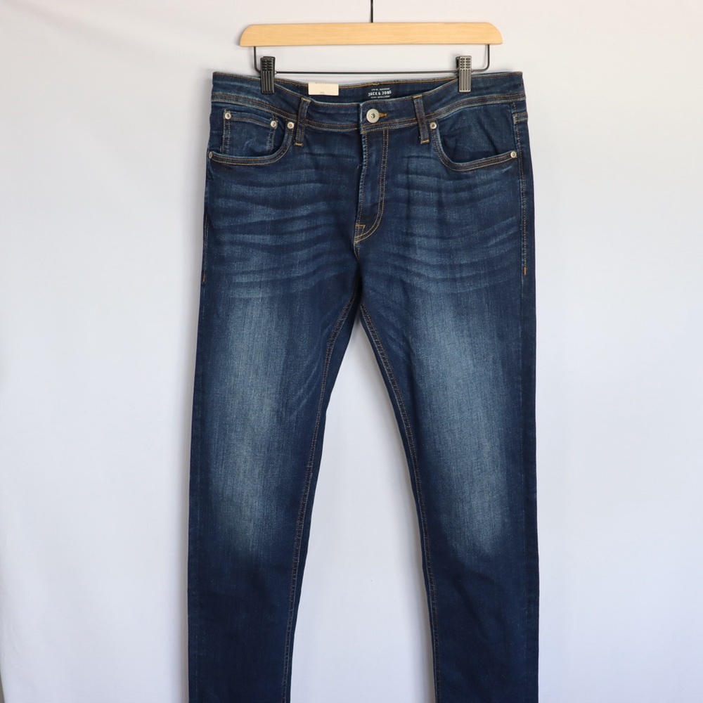 Jack & Jones Skinny Jeans NWT Women’s W32 L32 Dark Wash Denim